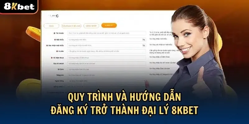 Hướng dẫn trở thành đại lý 8Kbet